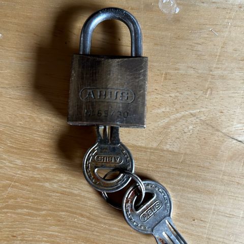 Abus 65/30 hengelås