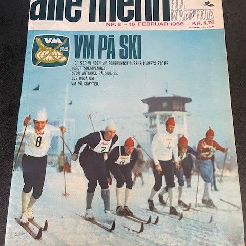 VM PÅ SKI OSLO 1966 ALLE MENN - VM TRONDHEIM 2025