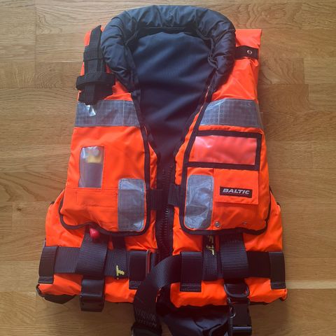 Baltic hybrid orange redningsvest, 40-150 kg