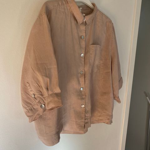 Skjorte/jakke i lin