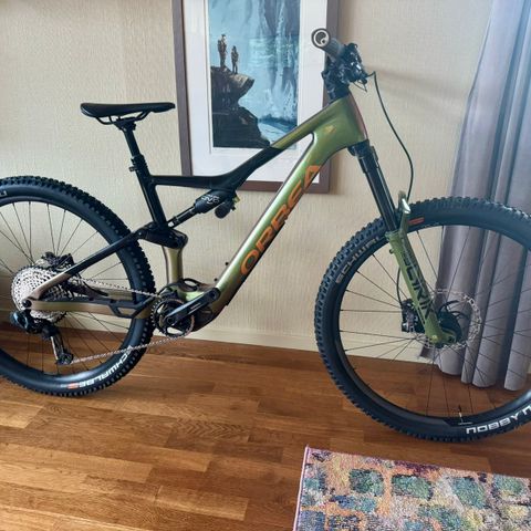 Orbea Rise Large (540Wh), betydelig oppgradert!