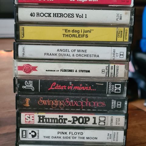 Musikk kassetter
