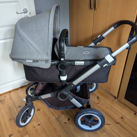 Bugaboo buffalo komplett vogn med utstyr