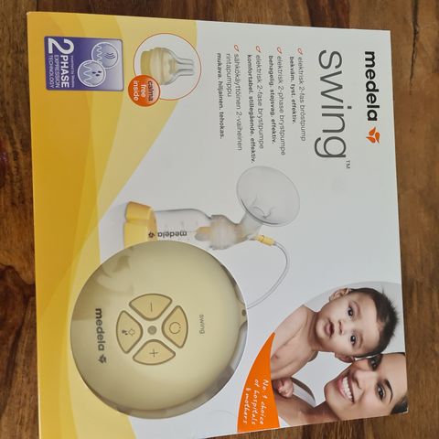 Ny Medela Swing pumpe