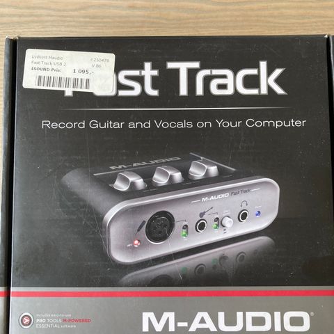 Fast Track M-Audio lydkort