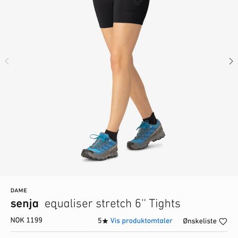 Norrøna Senja shorts - Ny!