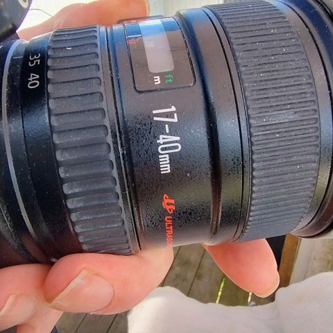 Canon objektiv  EF 17-44mm 4 L usm ink kamerahus