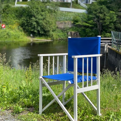 Herlig tennisstol i marineblå