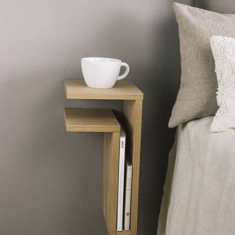 Maze F-Shelf i eik (venstrevendt)