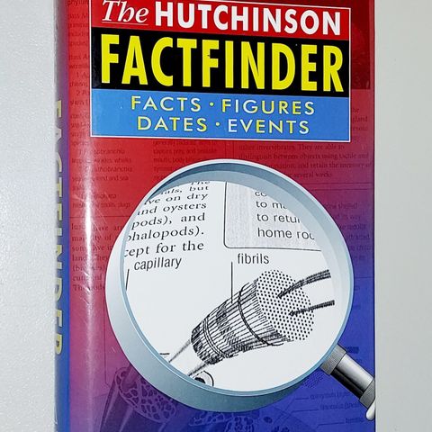 THE HUTCHINSON FACTFINDER BOK.FACTS-FIGURES-DATES-EVENTS.