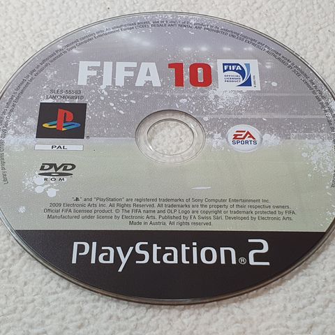 FIFA 10 - Playstation 2 (PS2)