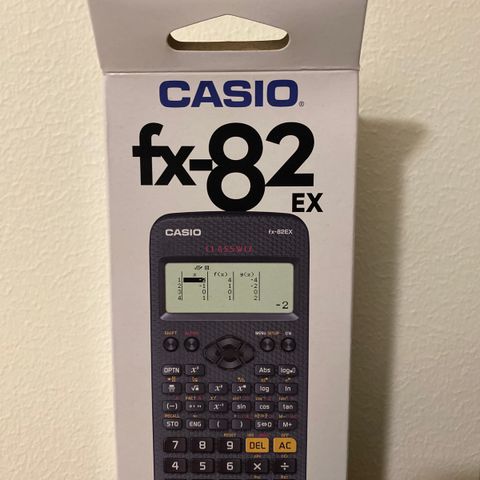 Casio fx-82 ex