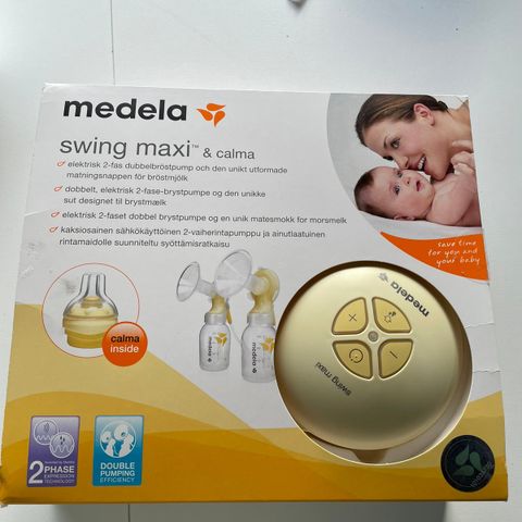 Medela swing maxi dobbel elektrisk brystpumpe