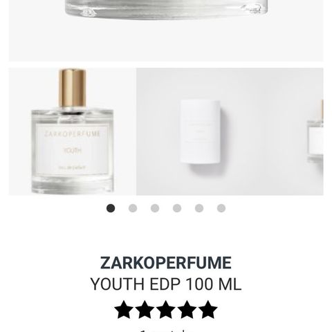 Zarkoperfume, 100 ml- brukt 2 ganger.