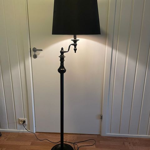 Stålampe/gulvlampe NY PRIS