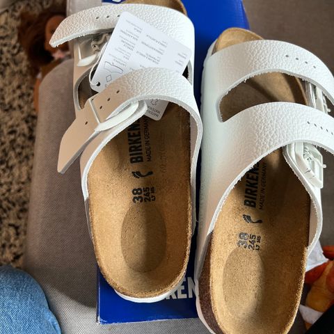 Birkenstock Sandaler Arizona BS (Overdel: Skinn) str 38