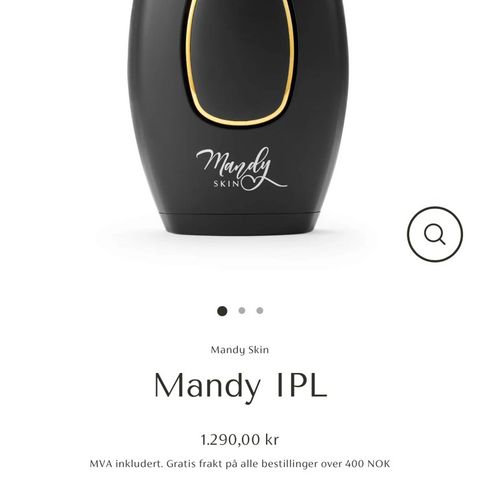 Mandy Skin hårfjerner