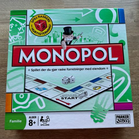 Ubrukt monopolspill