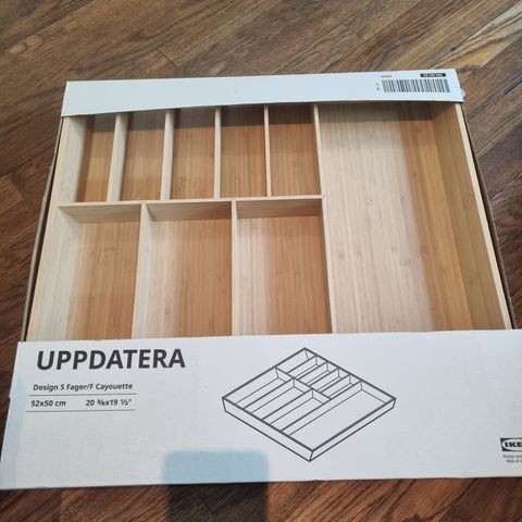 Uppdatera kjøkkenskuffdeler fra IKEA.