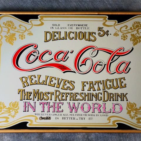 Coca Cola speil