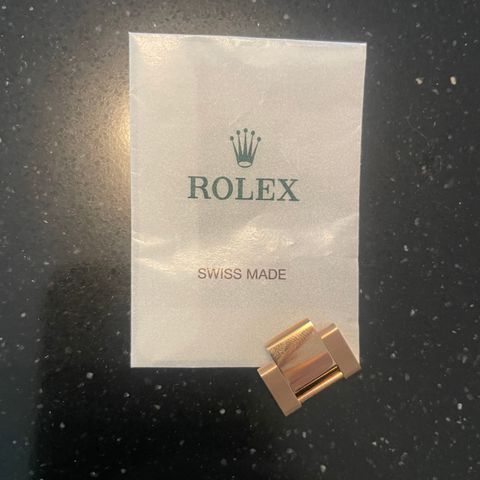 Ledd Oyster Rolex, rosegull