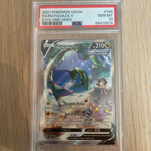 Rayquaza psa 10