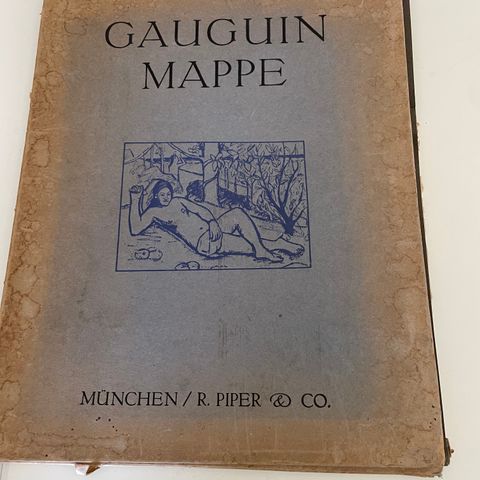 Gauguin: utstillingsmsppe fra München  1913