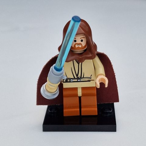 Lego sw0137 Obi-Wan Kenobi - Trans-Light Blue Light-Up Lightsaber