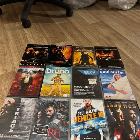 STOR DVD SAMLING  MED VOKSENFILMER