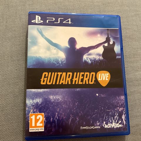 Guitar Hero Live PS4 spill