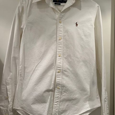 Ralph Lauren polo skjorte custom fit dame