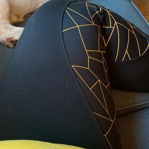 Ubrukt ridetights str xxl selges