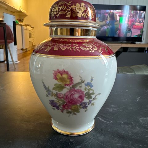 Ekte Mark Zeh Scherzer - Bavaria Germany VASE