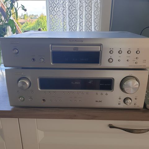 Denon DRA-700AE Reciever og DCD-700AE Cd spiller.