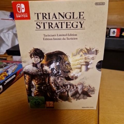 Triangle Strategy tactician Limited Edition switch