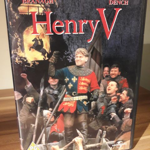 Henry V (1989) film DVD - Judi Dench m.fl.