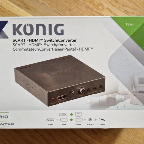 Switch/Converter König, Scart-HDMI konverter