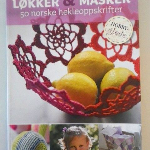 Bokpakke 3 heklebøker, hekling, hobbybøker