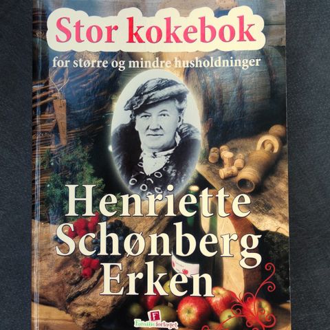 "Stor kokebok" - Henriette Schønberg Erken