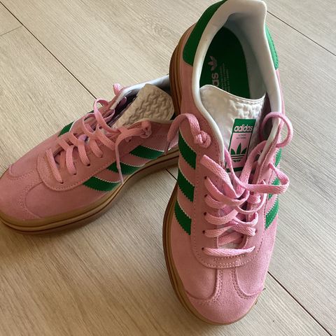 Adidas Gazelle Bold Sko True pink/green