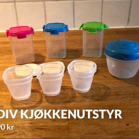 Div kjøkkenutstyr