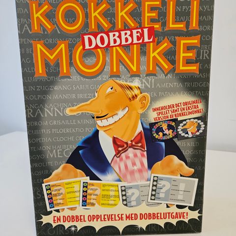 KokkeliMonke Dobbel (lite brukt)