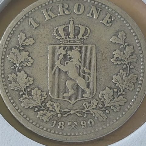 1 krone 1890 +flere1939-57