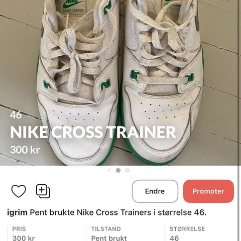 Nike Cross Trainer 46
