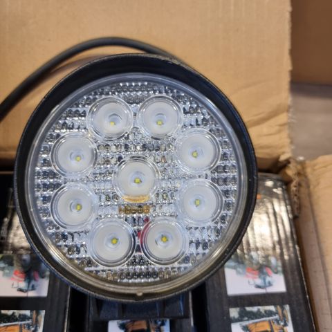 Led, Lyskastere 36 watts m/CREE-dioder. 10 - 30 Volt DC.