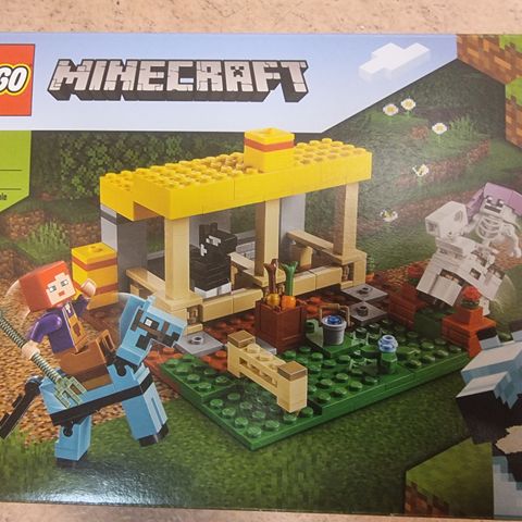 Lego Minecraft the horse stable