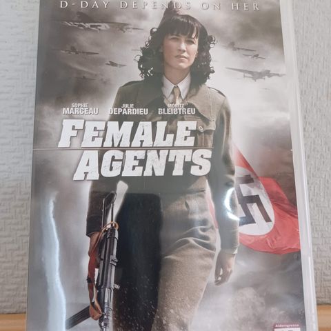 Female Agents - Action / Thriller / Krig / Historie (DVD) –  3 filmer for 2