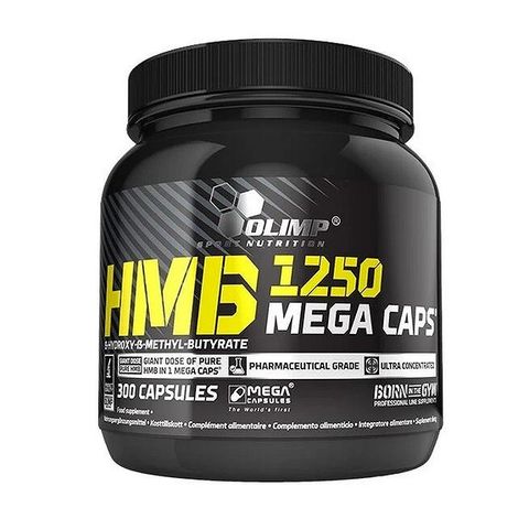 HMB Mega Caps, 300 kapsler av 1000 mg