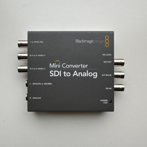SDI til Analog Blackmagic Design mini konverter