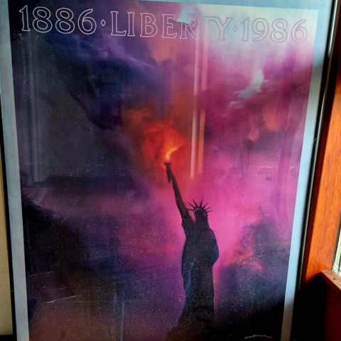 George Sumner 1985 “Sweet Liberty” Poster